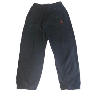 Nike Jordan Black Joggers Men Sport  Sweatpants Athleisure Workout Size XL 3641